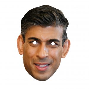 Rishi Sunak A4  Photo Face Mask