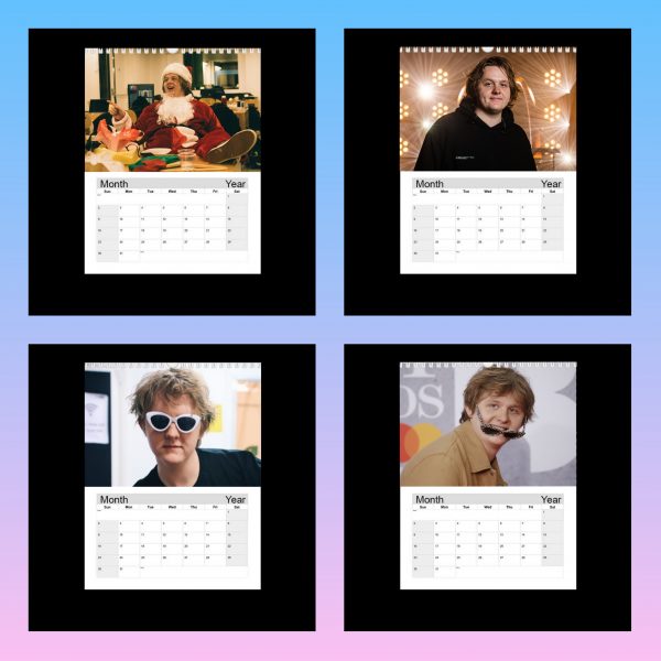 Lewis Capaldi A4 Wall Calendar 2023 - Image 5