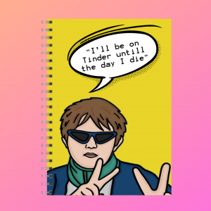Lewis Capaldi A5 Notebook